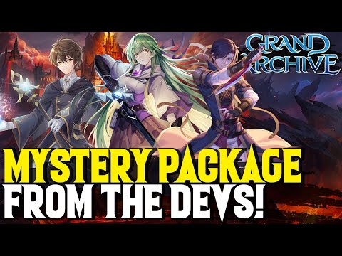 Opening a Mystery Package From the Grand Archive TCG Developers