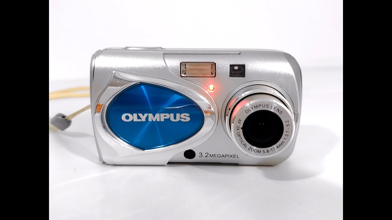 OLYMPUS CAMEDIA μ-10 DIGITAL Digital Camera - YouTube