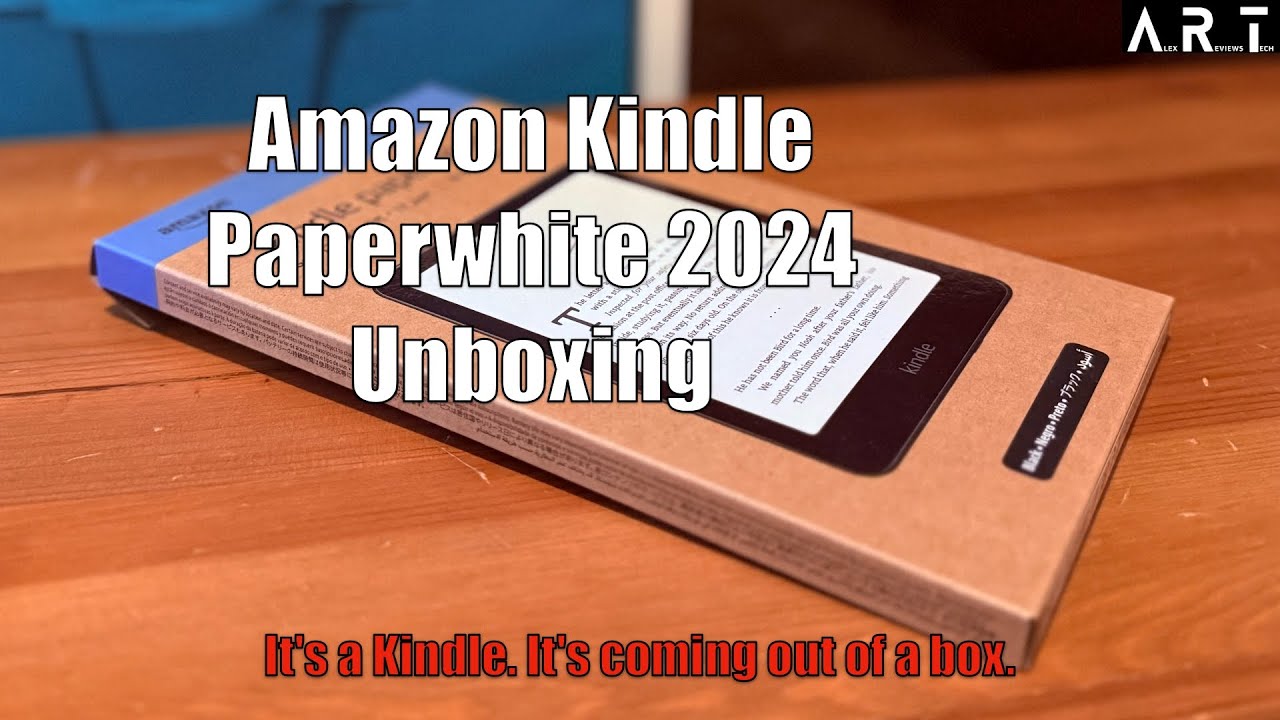 Kindle Paperwhite (2024, 12th Generation) Unboxing - YouTube