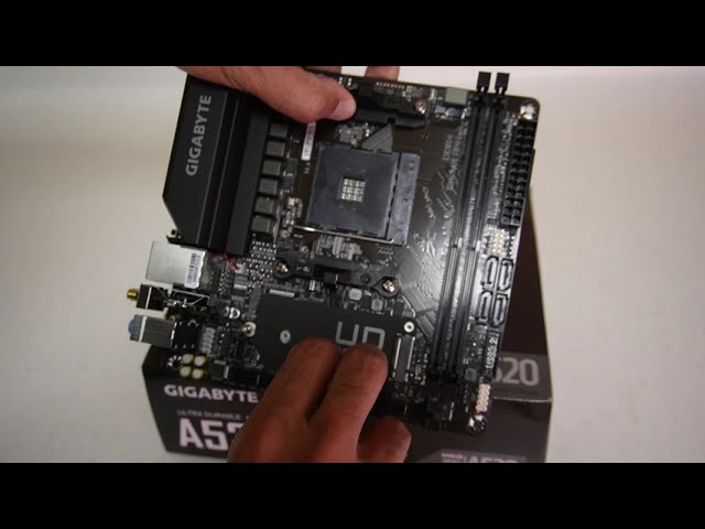Gigabyte A520i AC Mini ITX AMD AM4 Motherboard - Unboxing and