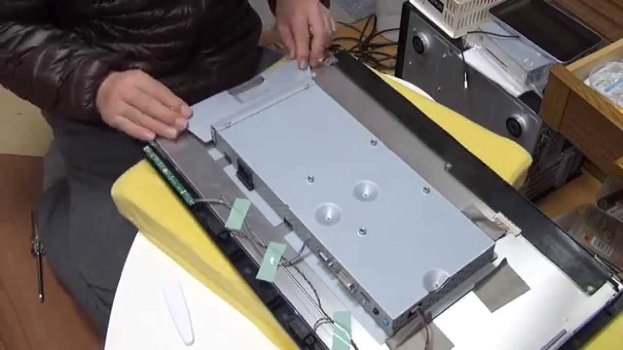 ジャンクLGモニターを修理してみた - YouTube