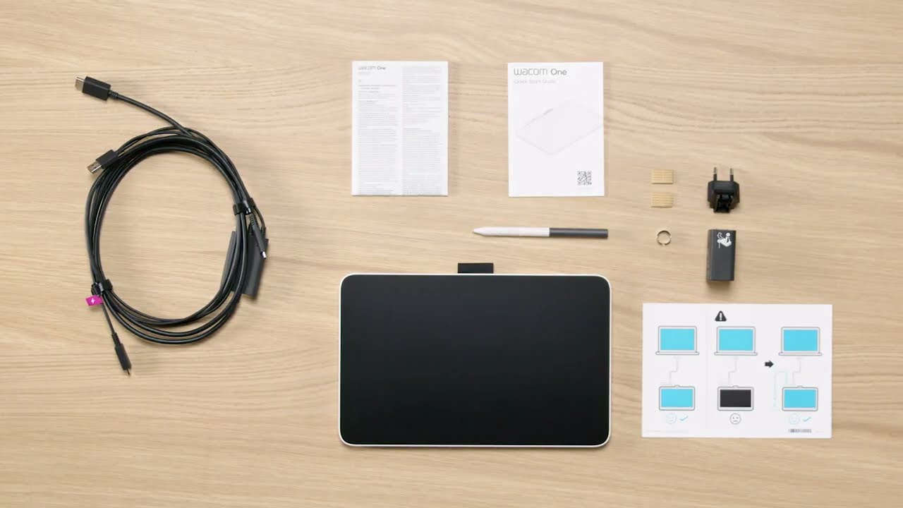 ワコム | Wacom One 液晶ペンタブレットの使い方：6-HDMI接続の仕方（3