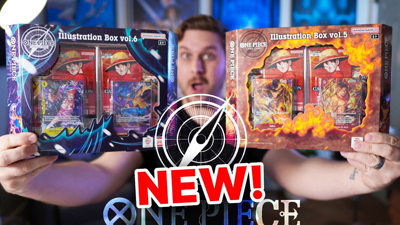 Opening *NEW* One Piece: Illustration Box | VOL. 5 & 6 - YouTube