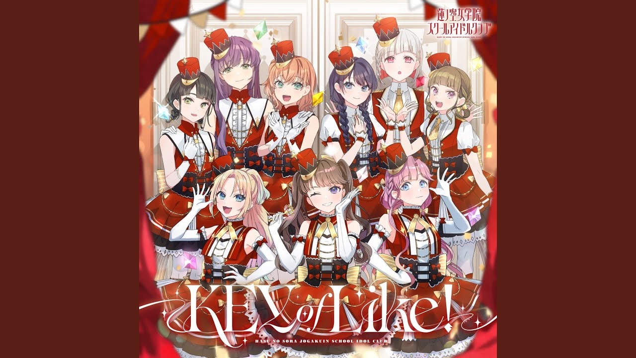 KEY of Like！ (Off Vocal) - YouTube