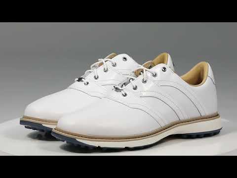 adidas MC Z-Traxion Golf Shoes (White/White/Preloved Ink) - YouTube