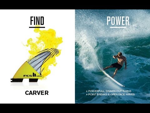 FCS II MID CARVER 2+1 FIN SET - FCS JAPAN