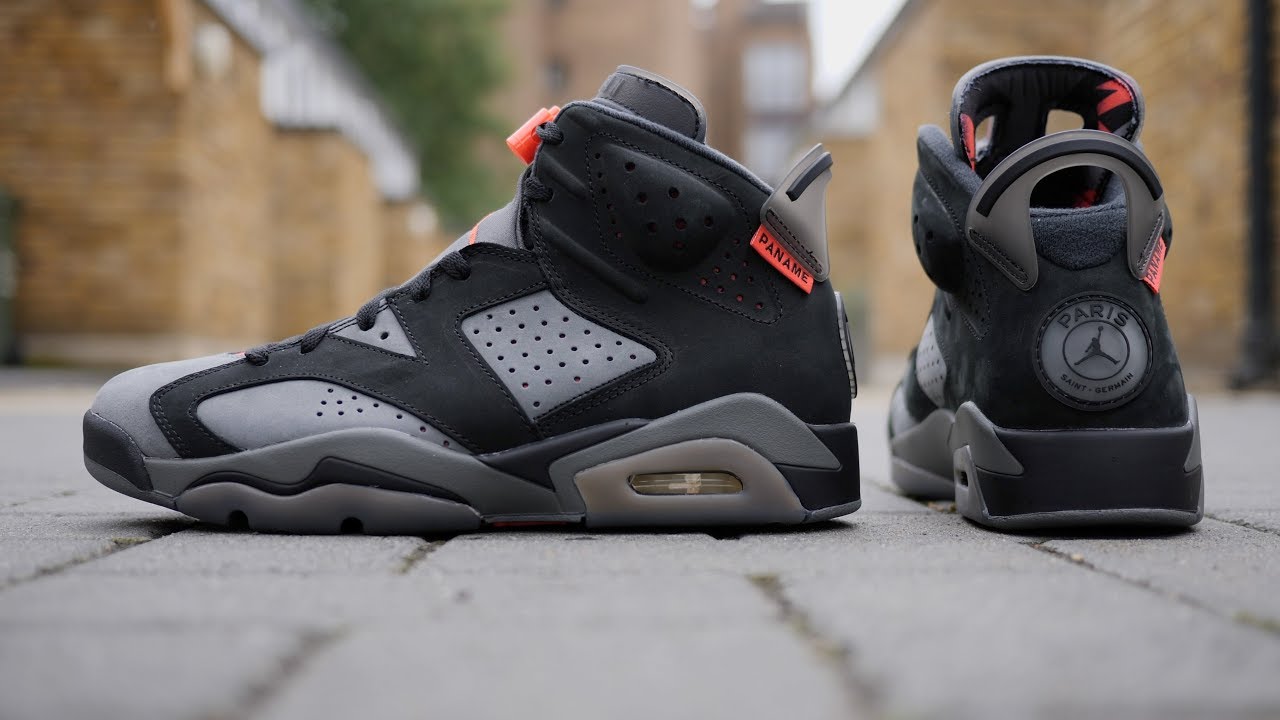 Paris Saint Germain x Air Jordan 6 Unboxing & Quick Look - YouTube