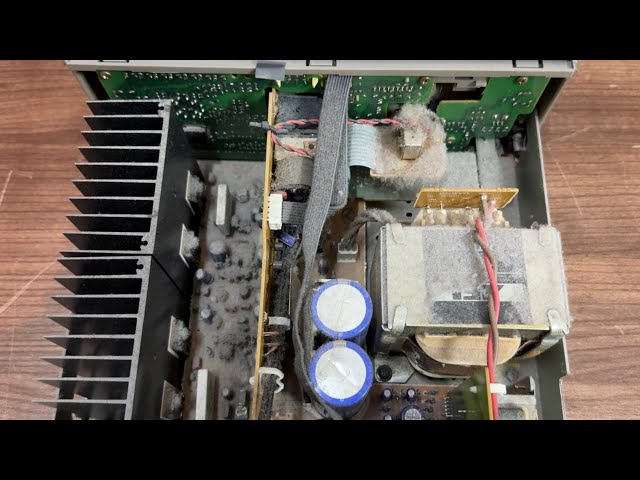 ONKYO A-922M Maintenance Input Selector Malfunction Repair - YouTube