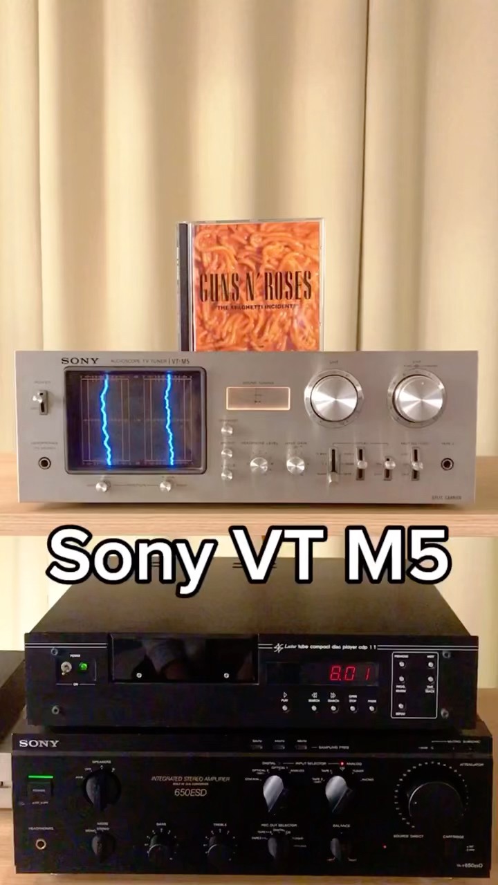 🔥 Sony VT-M5 Audioscope - Music You Can See! 🎶✨ #shorts - YouTube