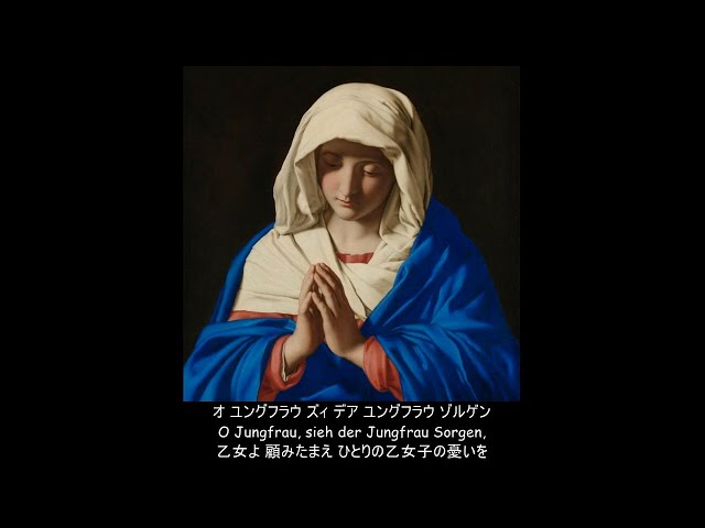 リュージュREUGE壁掛オルゴール×街角の聖母×シューベルト アヴェ