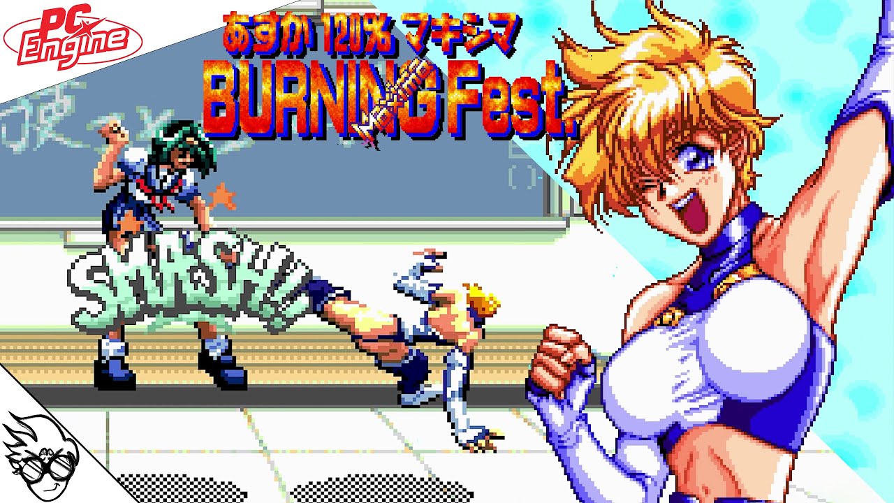 Cathy Wild - Asuka 120% Maxima BURNING Fest. (PC Engine CD/1995