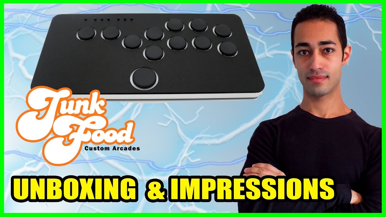 Junkfood Custom Arcades Snack Box Micro Unboxing & Impressions - A