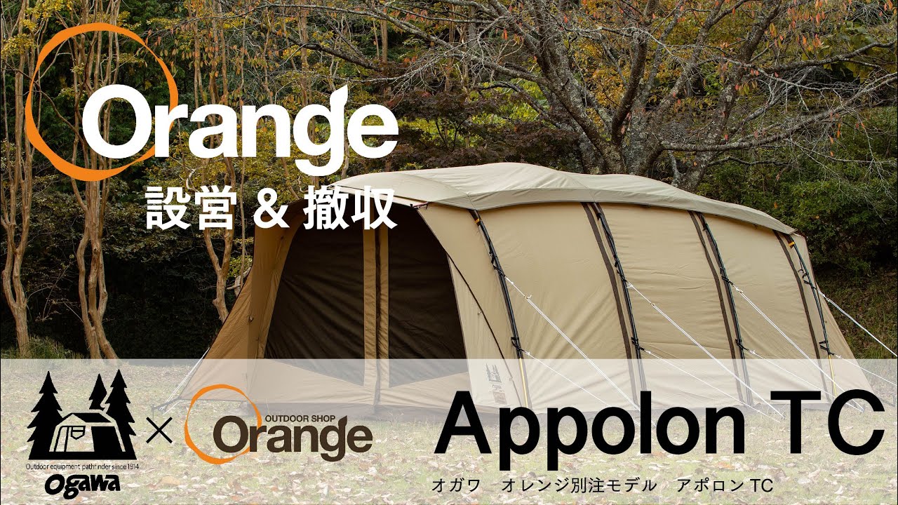 Ogawa×Orange【オガワ×オレンジ】Apollon TC (アポロンTC）「オレンジ