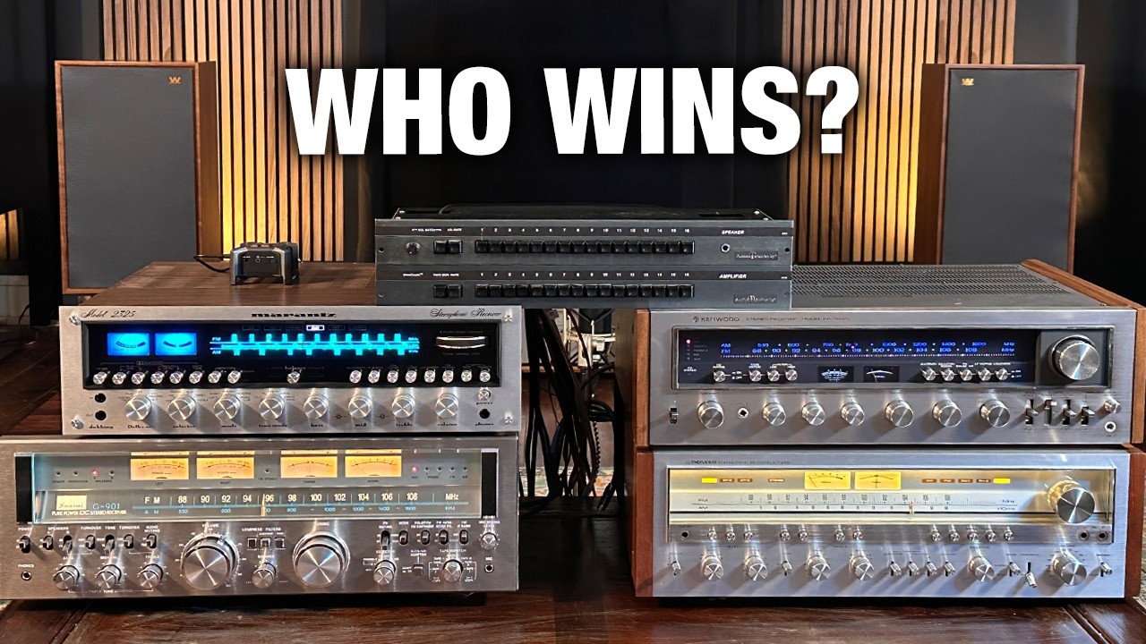 Panasonic SH-DN7 stereo sound processor - YouTube