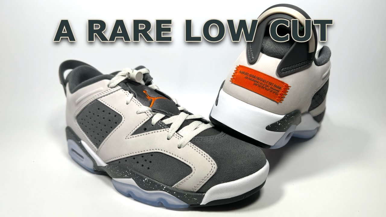 2023 Jordan 6 Low PSG Light Bone Review - A Rare Low Cut - YouTube