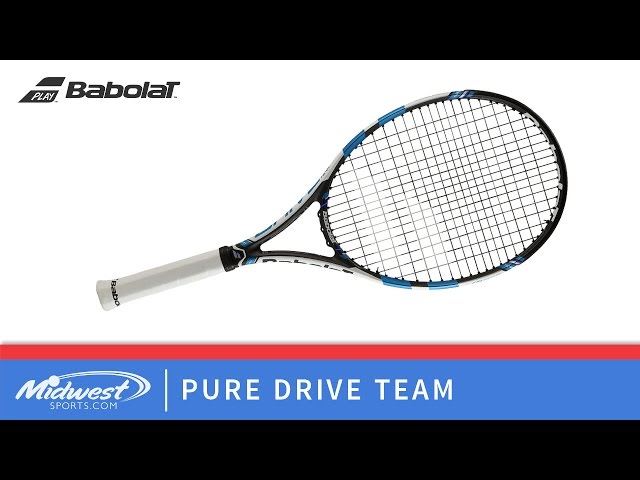 Babolat Pure Drive Team Tennis Racquet - YouTube