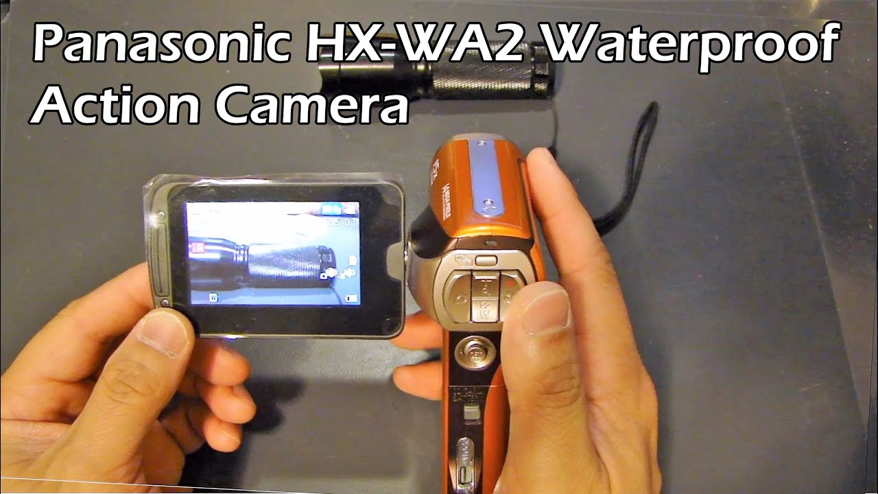 Panasonic HX-WA2 Waterproof Action Camera - YouTube