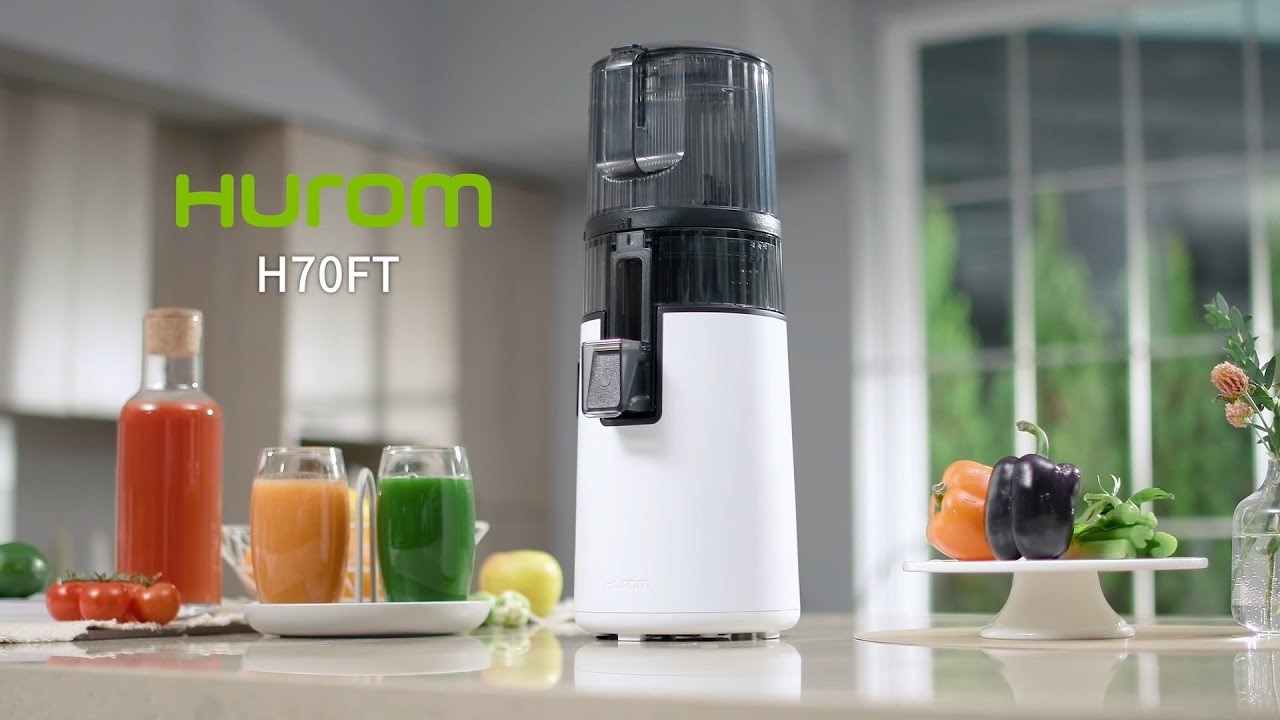 NEW】ヒューロムコールドプレスジューサー H70FT - YouTube