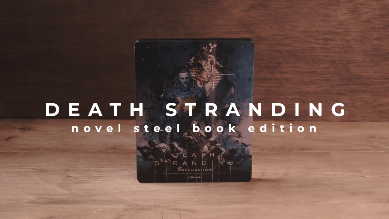 DEATH STRANDING novel steel book edition デスストの小説、スチール