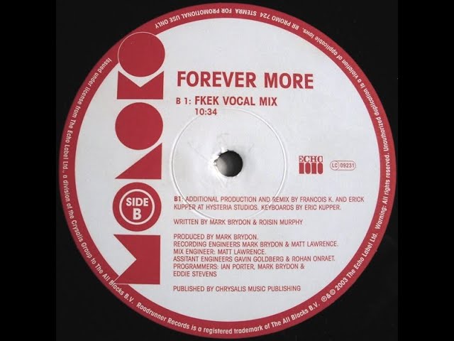 Moloko - Forever More (François K Vocal Mix - Maxi Zamac Edit