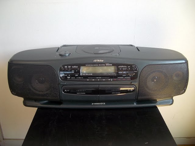 Victor ビクター「CDioss ・RC−X750・G-HORN EXⅡ」CDラジカセ シー