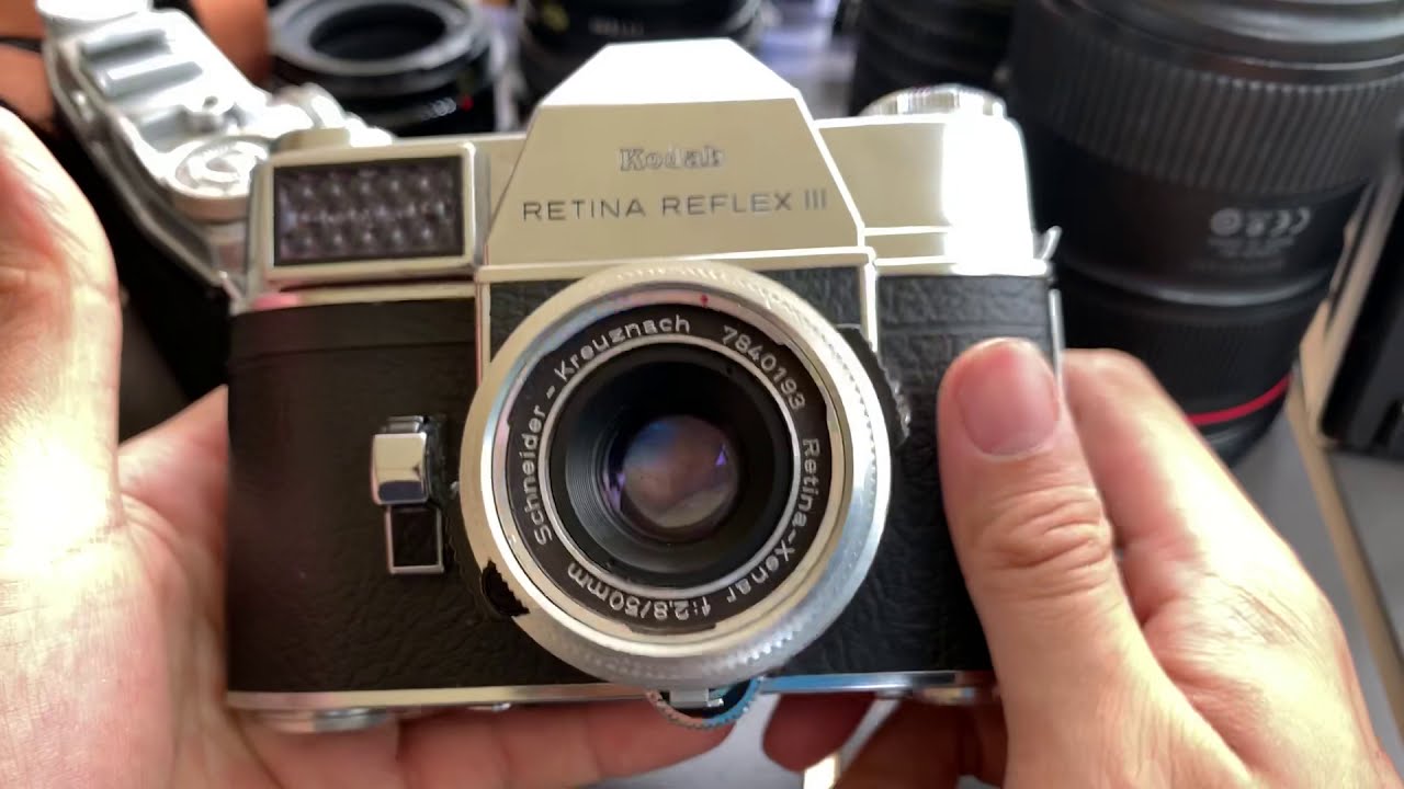 Kodak Retina Reflex III Film Camera + Schneider-Kreuznach Xenar