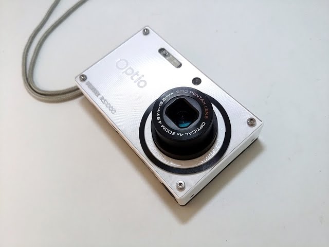 Pentax OPTIO RS1000 - YouTube