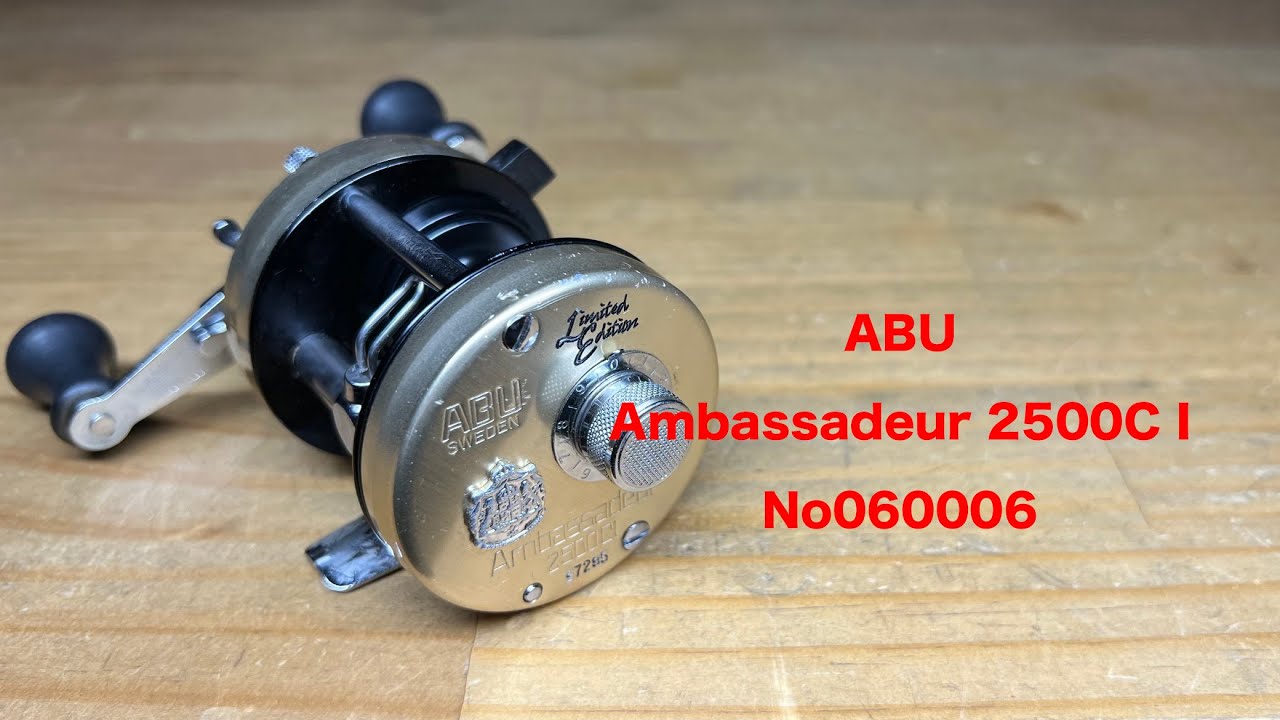 ABU Ambassadeur 2500CI 060006 - YouTube