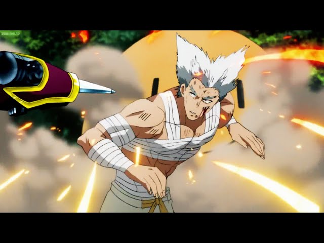 ワンパンマン|ガロウはバングを含む6人のヘビー級選手の前に危うく死に