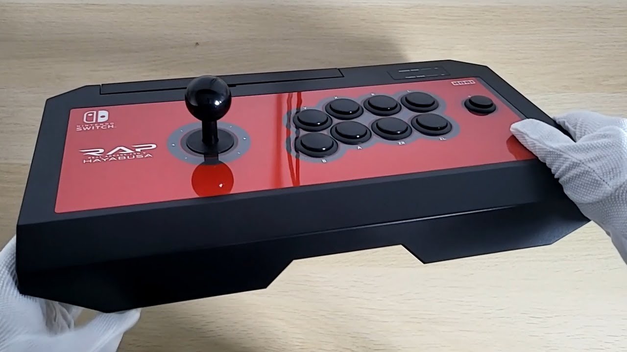 HORI Real Arcade PRO.V Hayabusa Nintendo Switch | Unboxing - YouTube
