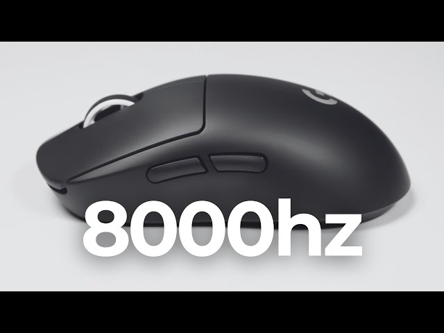 Even faster. Explanation of the GPSL2 8000Hz update Logitech G PRO