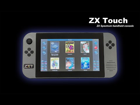 ZX Touch - ZX Spectrum handheld console - YouTube
