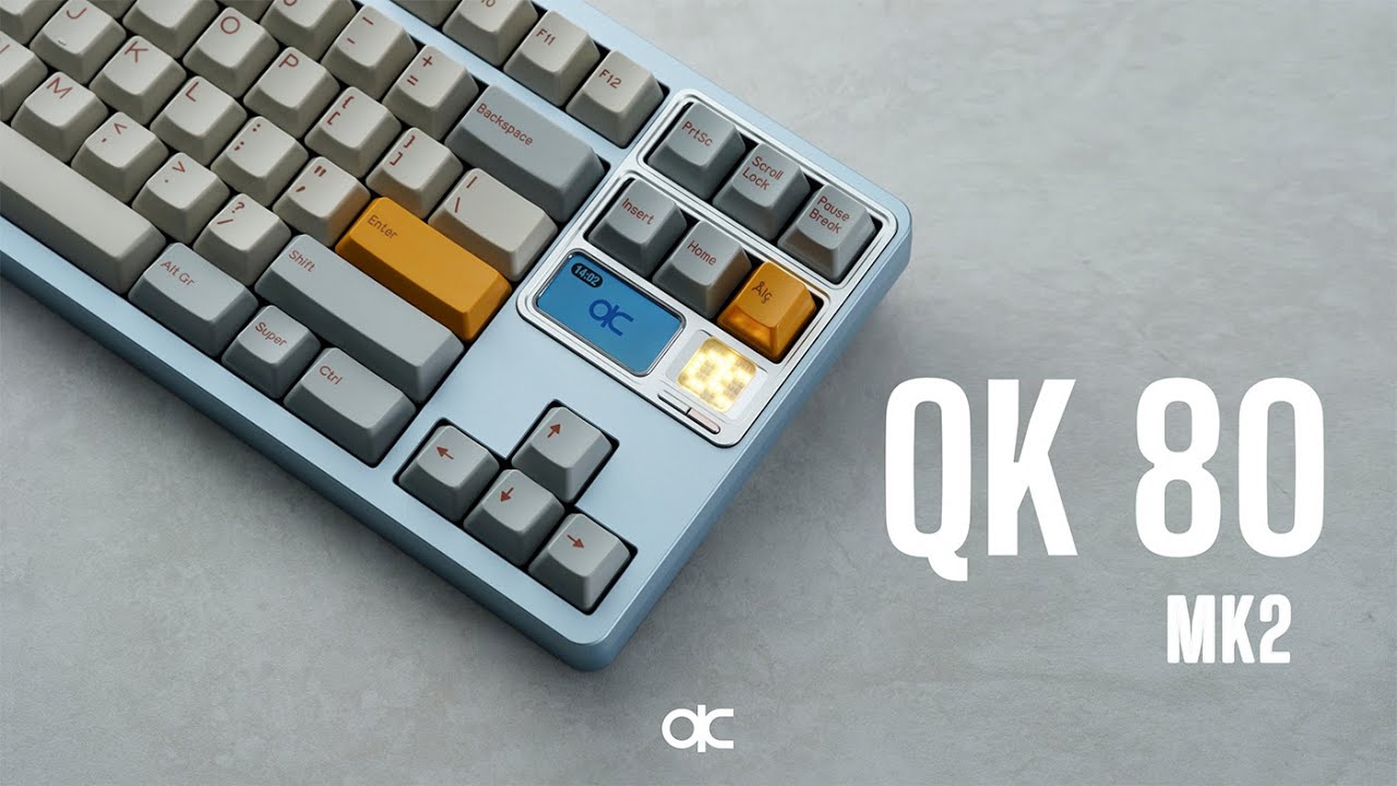 QK80 MK2 / Keyboard Preview - YouTube