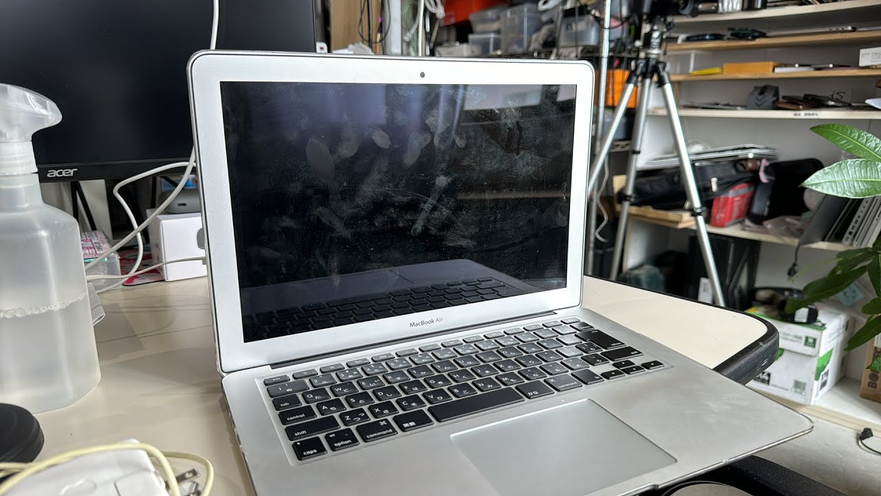 MacBook Air (13-inch, Early 2015)A1466液晶画面LCD分解修理 - YouTube