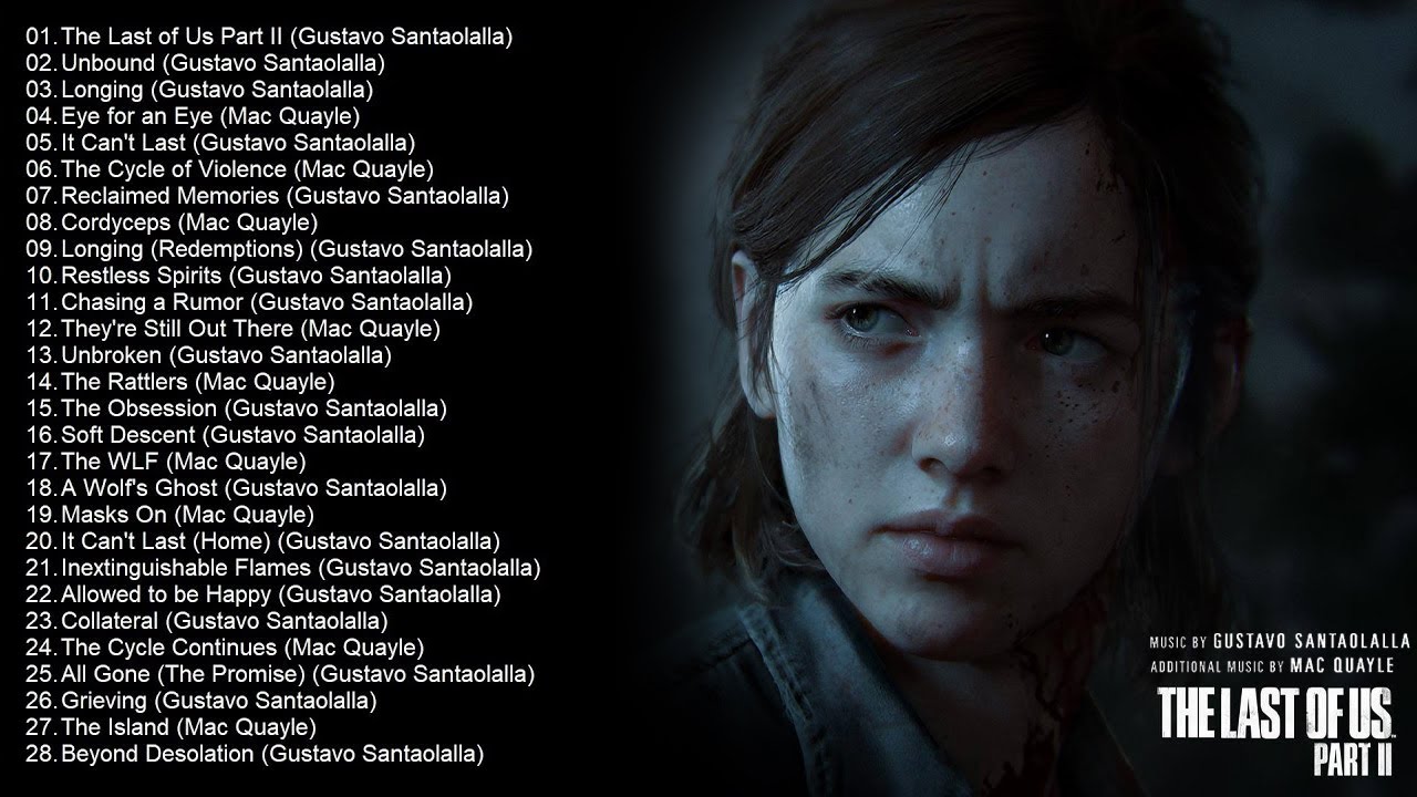 SOUNDTRACK] THE LAST OF US PART II - COMPLETE - YouTube
