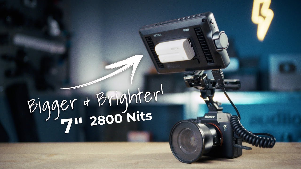 Bigger & Brighter Than Ever! Viltrox DC-A1 Camera Monitor // 7