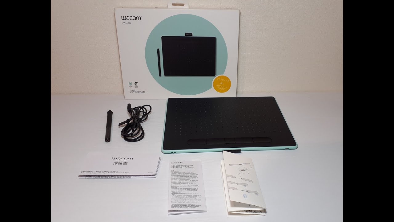 WACOM：CTL-6100WL/E0 「WACOM ペンタブレット（ピスタチオグリーン