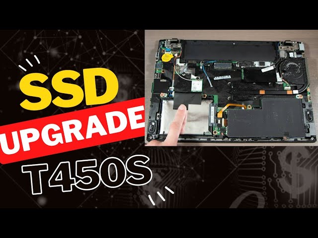 Lenovo Thinkpad T450 Hard Drive/SSD Replacement #lenovo #T450 #ssd