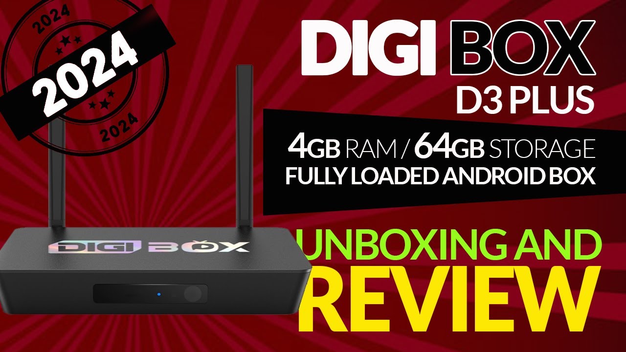 The Ultimate Tech Upgrade: Digibox D3 Plus Android Box Unboxing