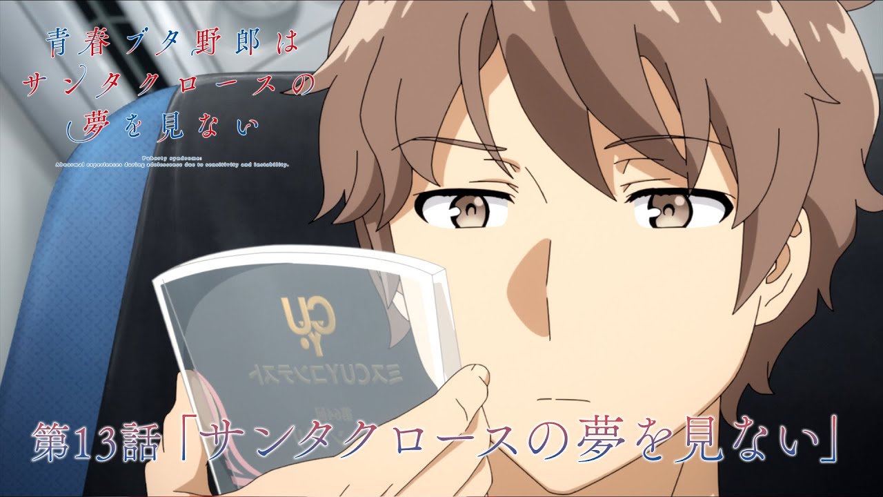 アニメ「青春ブタ野郎はサンタクロースの夢を見ない」WEB予告 | 第13話