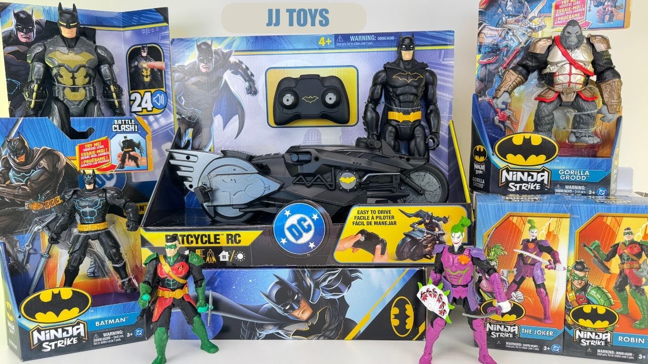 🔥NEW Batman Ninja Strike RC Motorcycle UNBOXING! 🚨 Epic DC