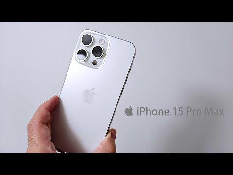ついにゲット！『iPhone 15 Pro Max ホワイトチタニウム』 開封の儀