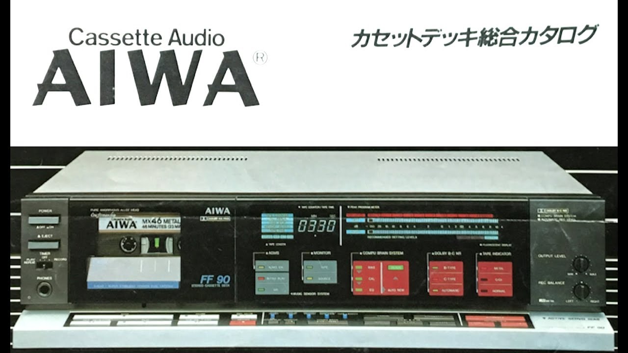 週末値下【ジャンク】AIWA FF8カセットデッキ 週末値下【ジャンク