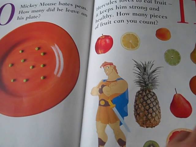 Disney: My Big Book of ABC and 123 - YouTube