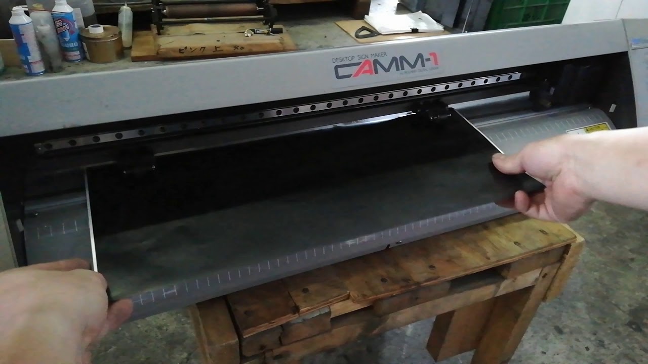 中古]卓上型カッティングプロッターCAMM-1 CM-24 ローランド(Roland)製