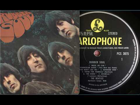 Beatles - 1st UK press - Rubber Soul - Mono - side 1 - YouTube