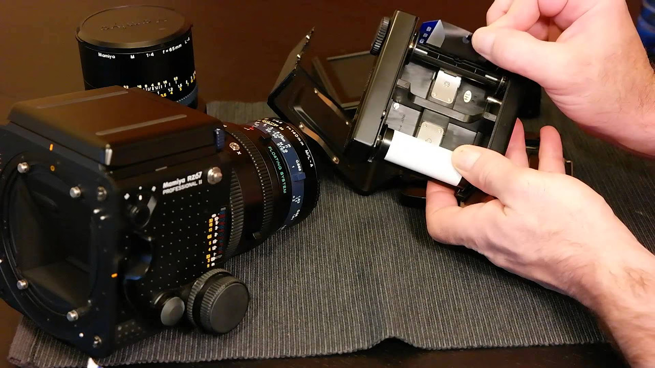 Mamiya RZ 67 説明書 - YouTube