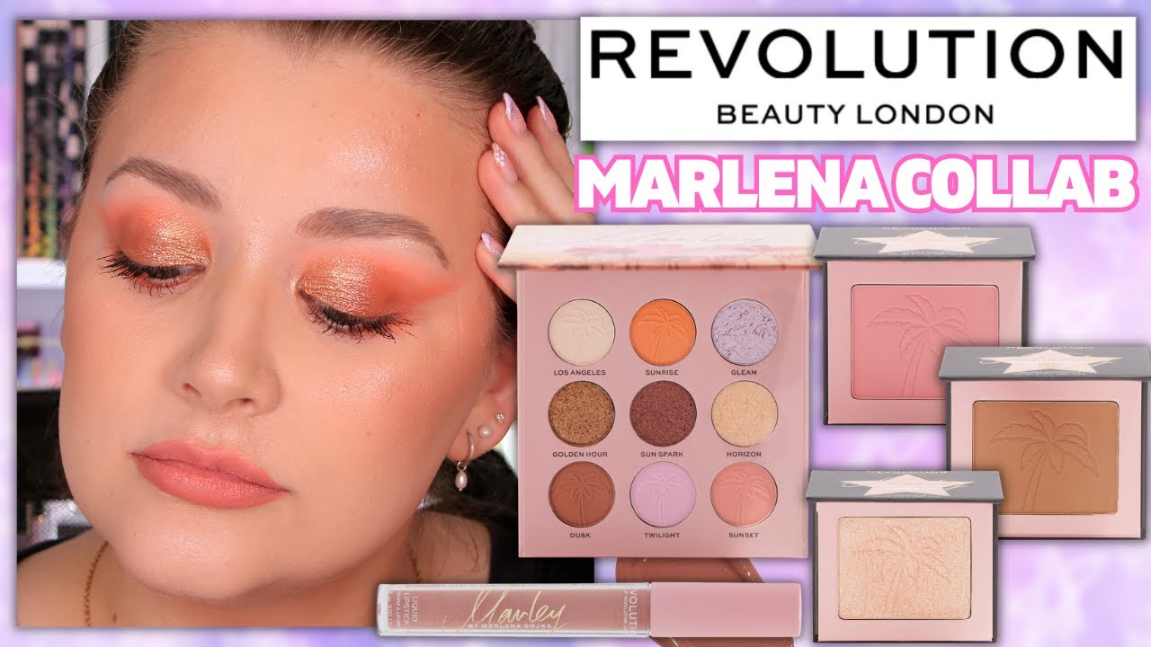 REVOLUTION X MARLENA SOJKA COLLAB REVIEW & TUTORIAL | Luce