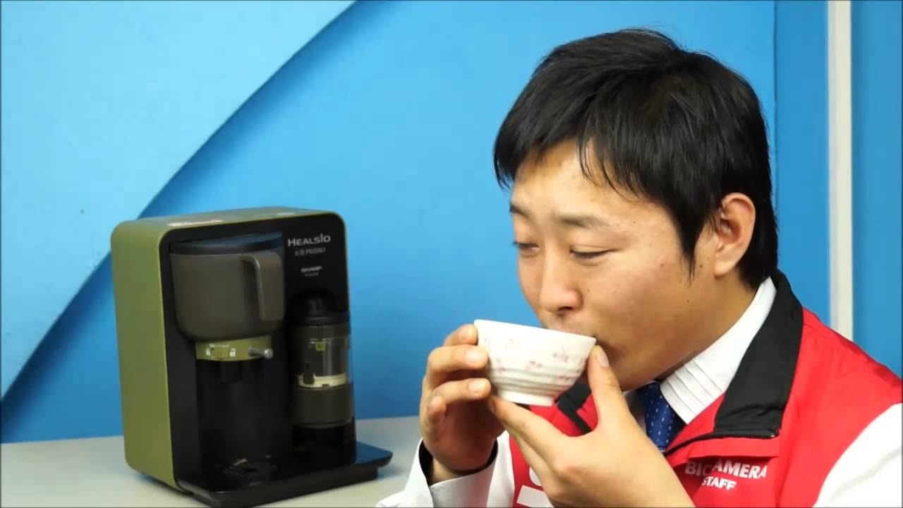 ビックカメラ】シャープ ヘルシオお茶プレッソ 動画で紹介 - YouTube