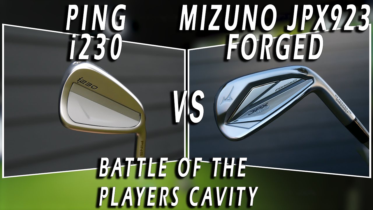 Mizuno JPX923 Forged vs Ping i230 Forgiveness Review - YouTube